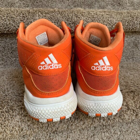Adidas Men's 773 Bounce Orange Derrick Rose Basketball High Tops. - Picture 5 of 14